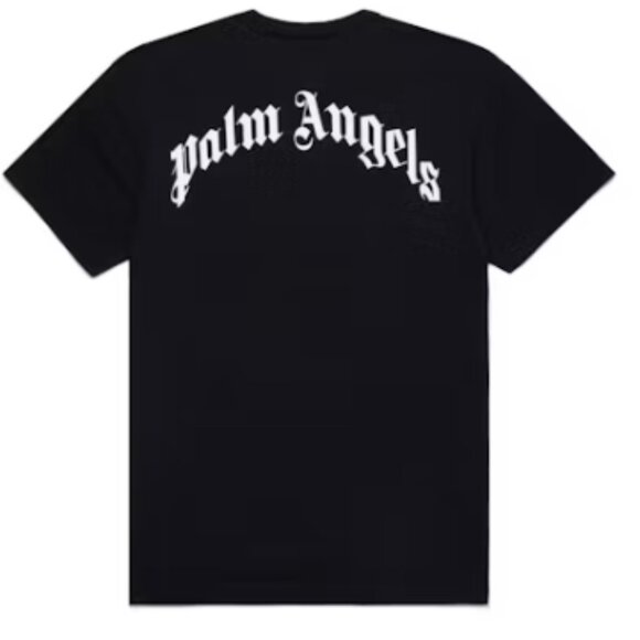 PALM ANGELS Teddy Bear Streetwear Luxury Designer Tee Shirt Men Medium Black NWT - Picture 3 of 3